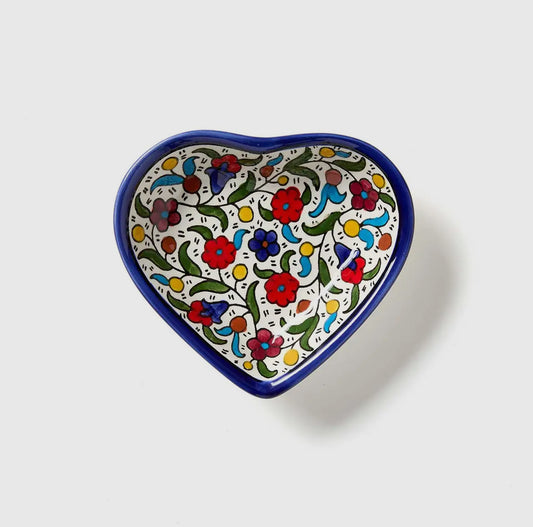 Daisy Heart Trinket Dish