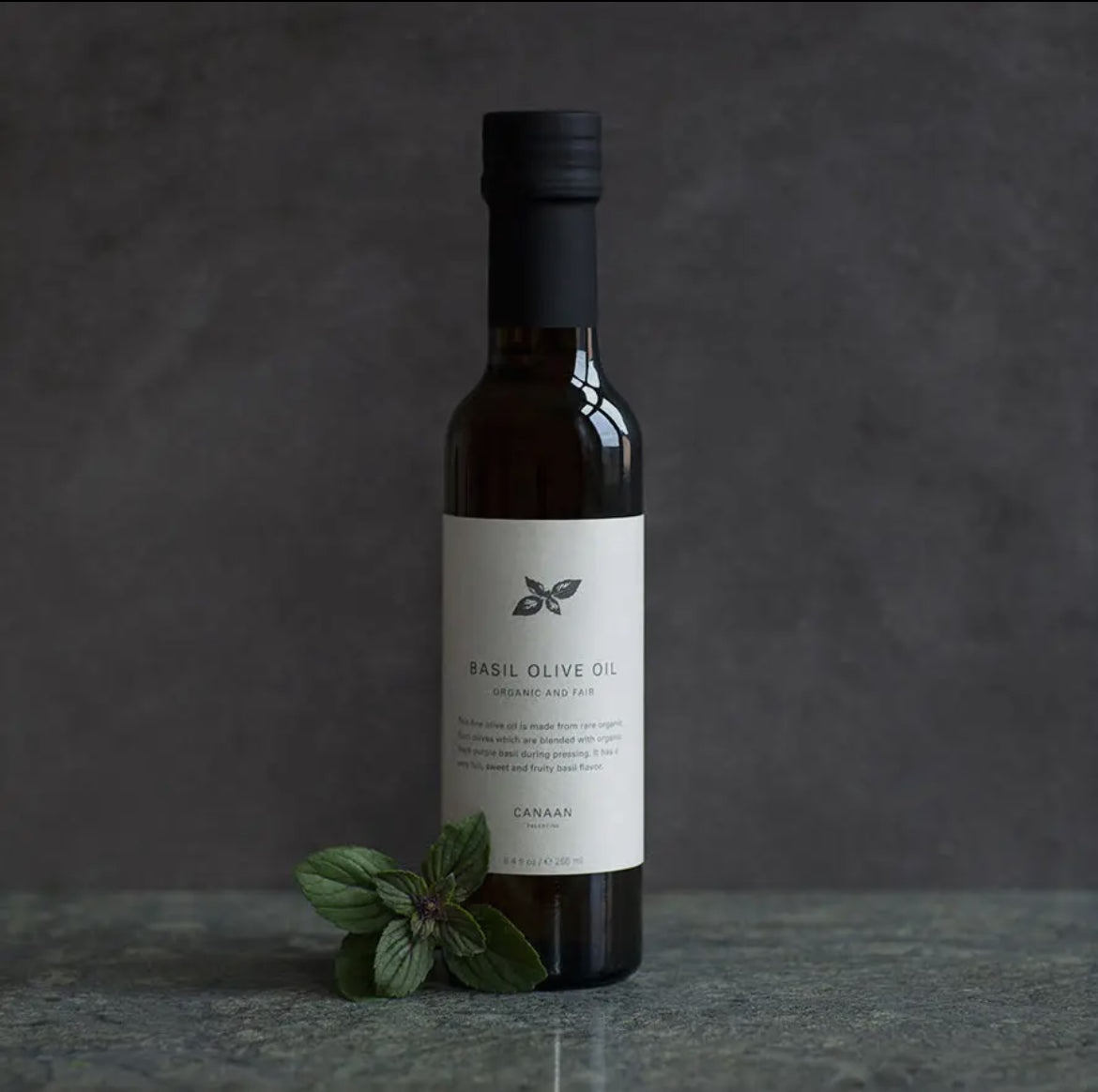 Basil Organic Olive Oil