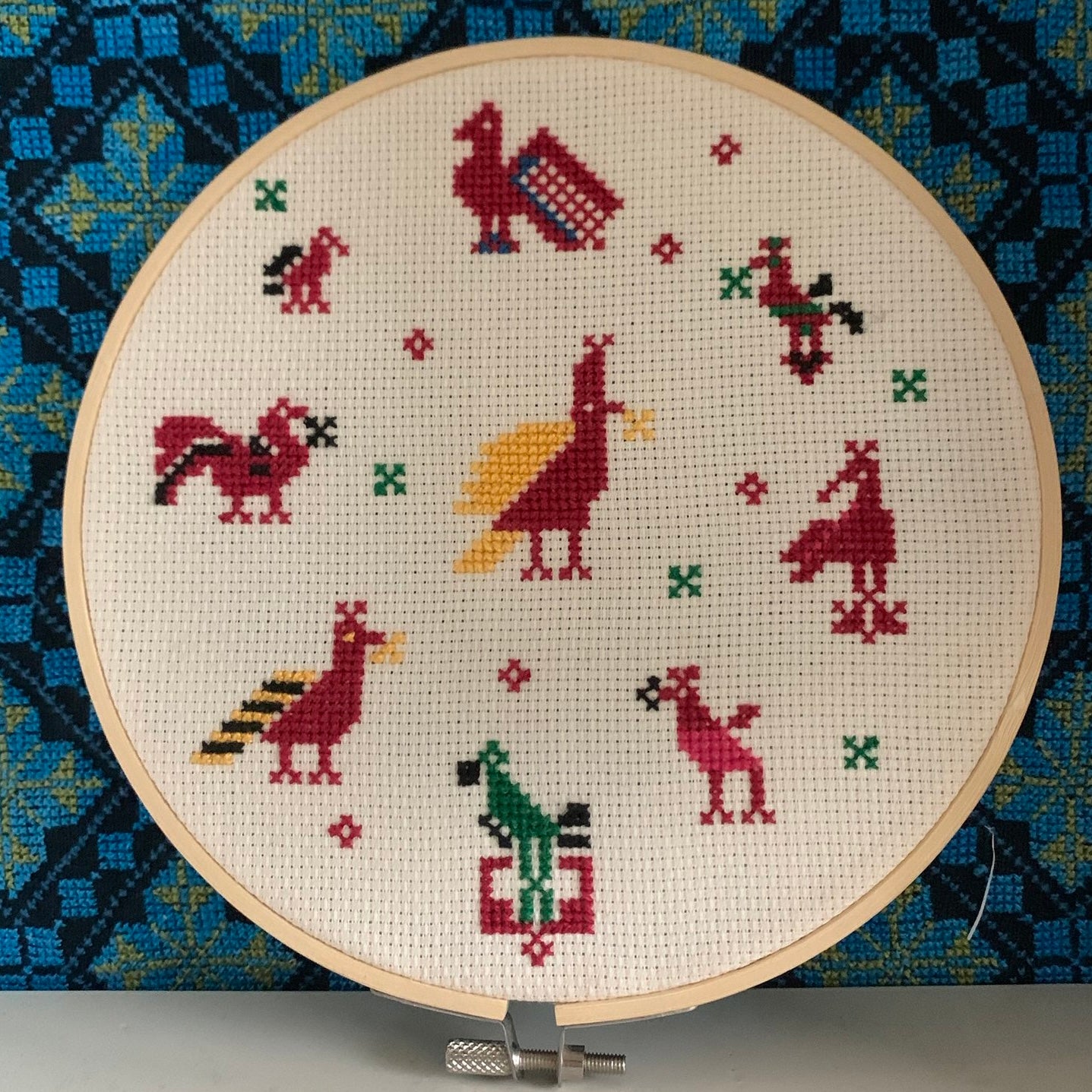 Birds of Palestine Embroidery Kit