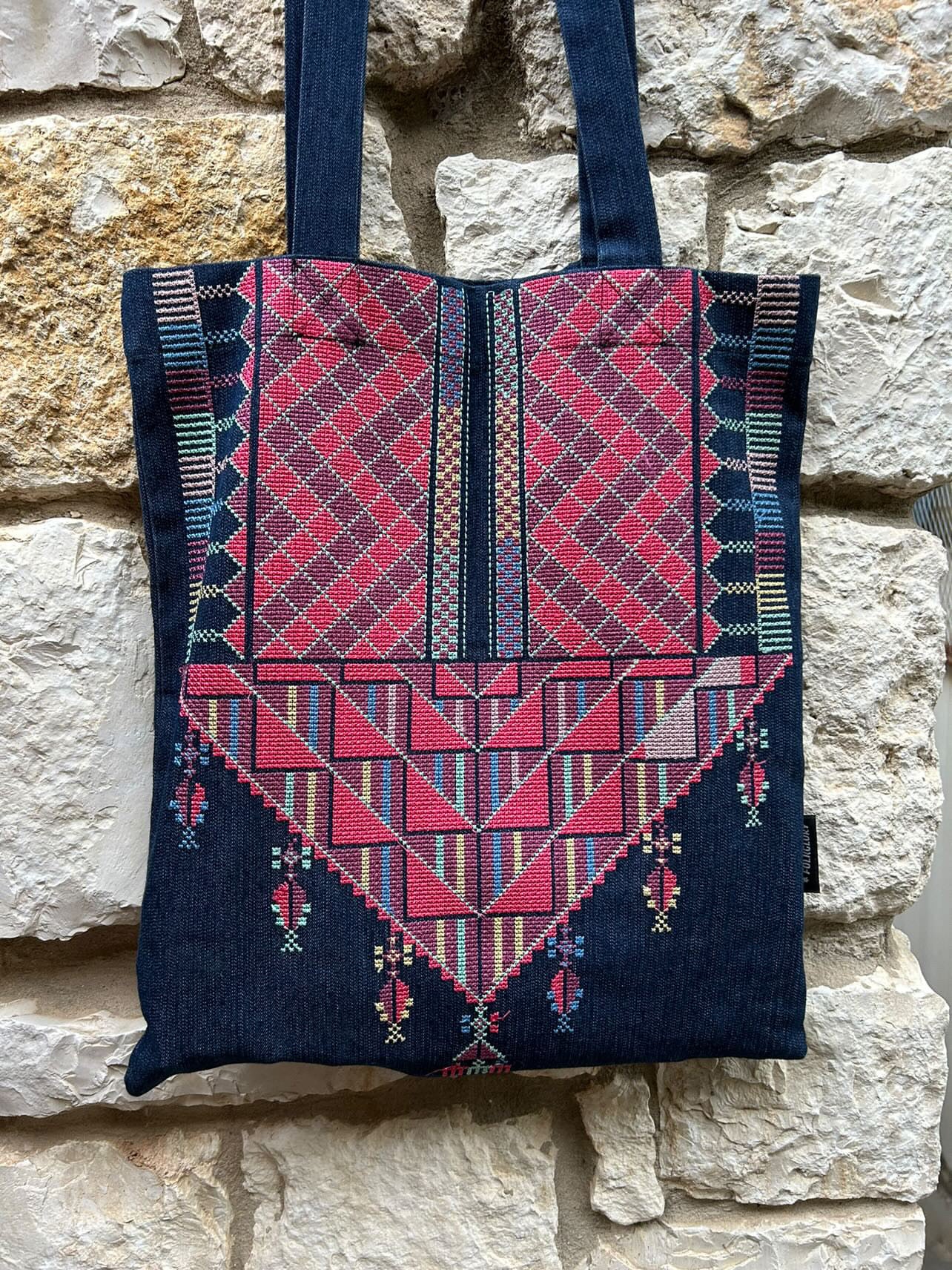 Embroidered Tote Bag