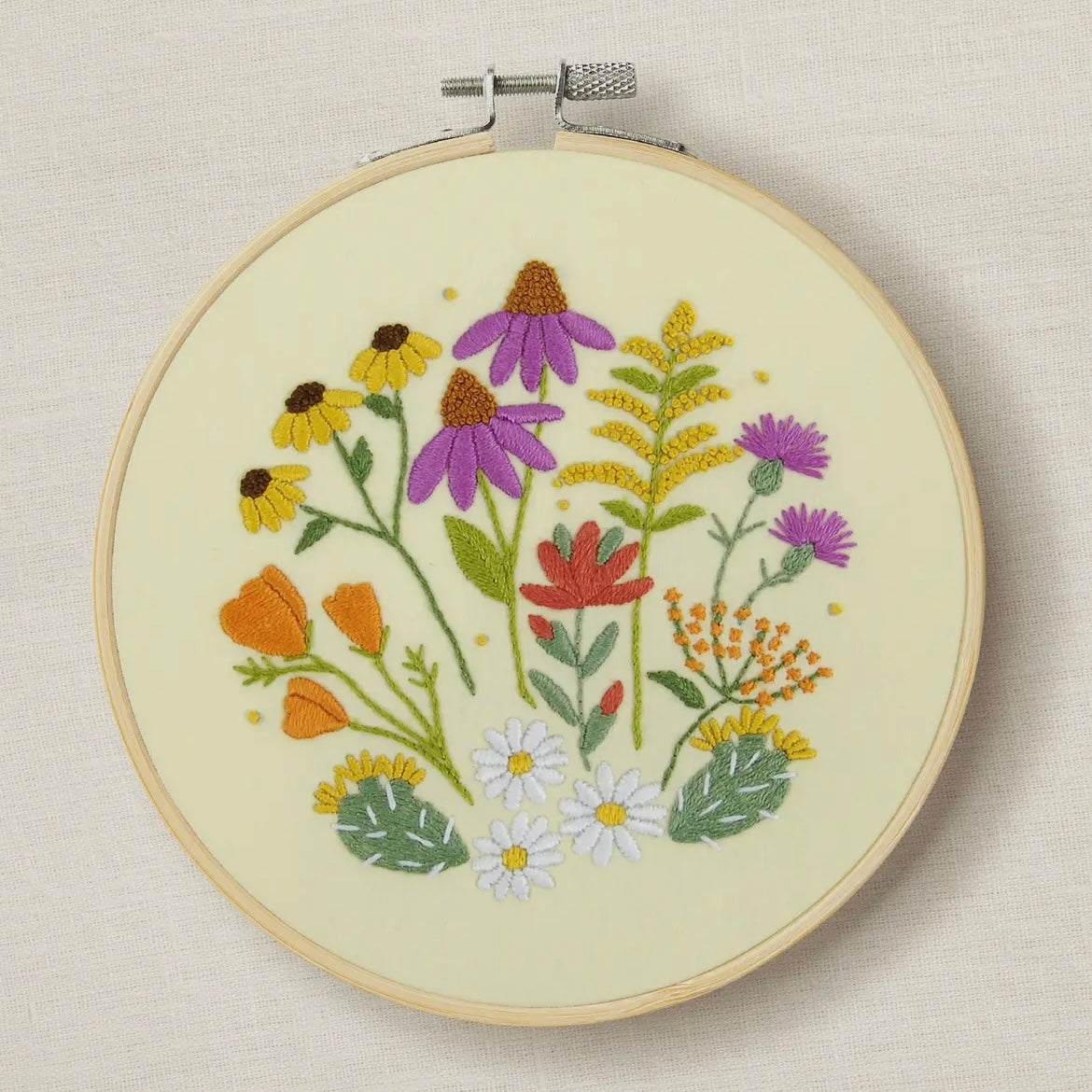 Mediterranean Garden: Embroidery Kit