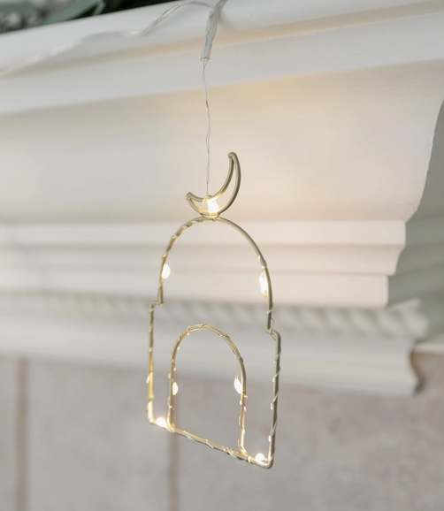 Masjid Silhouette String Lights