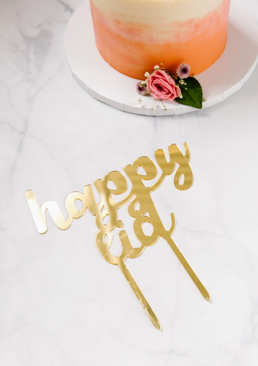 Acrylic Cake Topper