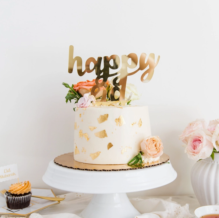 Acrylic Cake Topper